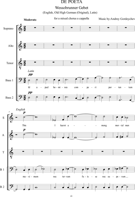 Gordeichev, Andrei: Diabelli-Contest 2016 - Coro>SSATBB:0