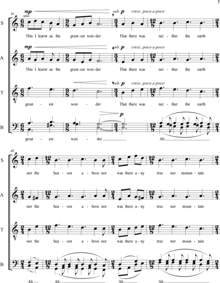 Last, David: Diabelli-Contest 2016 - Coro>SSAATTBB:6