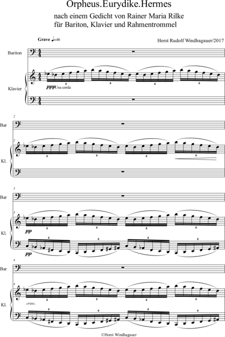 Windhagauer, Horst: Carl Orff Competition 2018 Orpheus.Eurydike.Hermes. - Solo>bajo+Perc+Pno:0