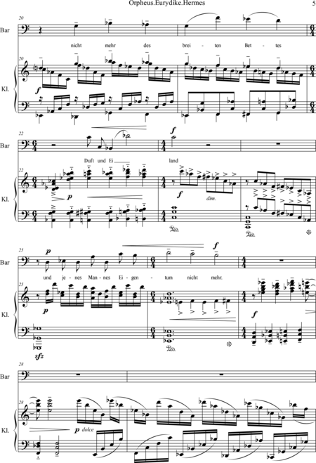 Windhagauer, Horst: Carl Orff Competition 2018 Orpheus.Eurydike.Hermes. - Solo>bajo+Perc+Pno:4