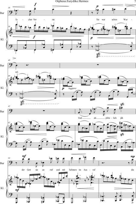 Windhagauer, Horst: Carl Orff Competition 2018 Orpheus.Eurydike.Hermes. - Solo>bajo+Perc+Pno:6