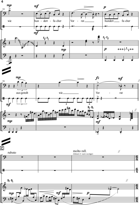 Krüger, Andi: Carl Orff Competition 2018 Orpheus.Eurydike.Hermes. - Solo>bajo+Perc+Arp:3