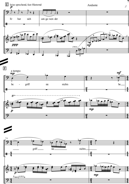 Krüger, Andi: Carl Orff Competition 2018 Orpheus.Eurydike.Hermes. - Solo>bajo+Perc+Arp:6