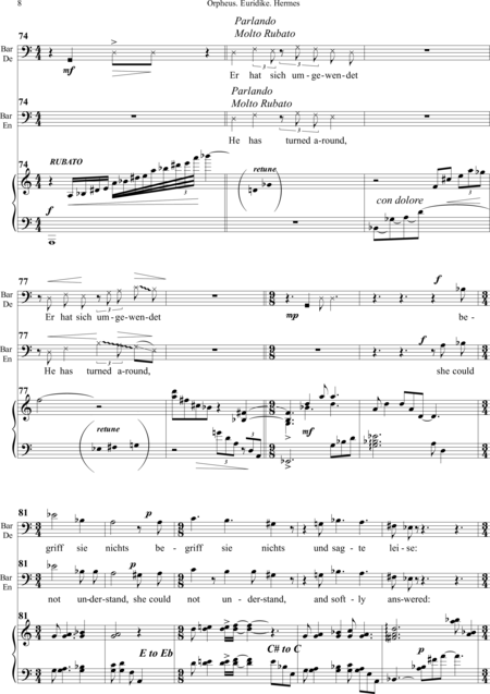 Denev, Lyubomir: Carl Orff Competition 2018 Ballad for Orpheus and Eurydice by Lyubomir DENEV - Solo>bajo+Perc+Arp:7