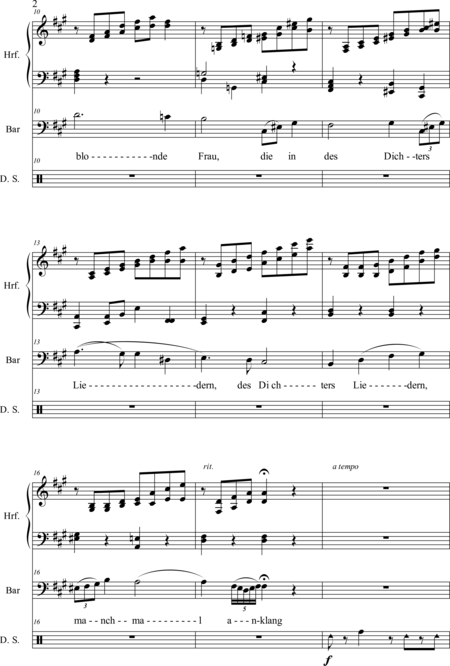 Schaepers, Felix: Carl Orff Competition 2018 Orpheus.Eurydike.Hermes - Solo>bajo+Perc+Arp:1