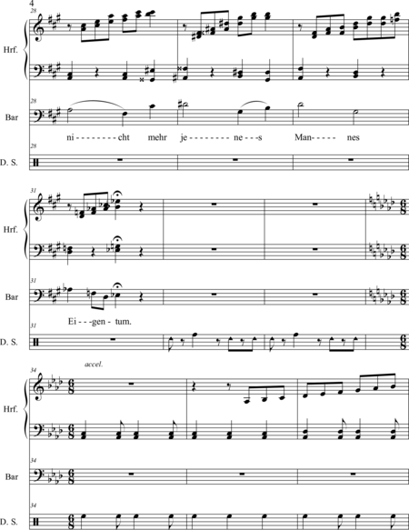 Schaepers, Felix: Carl Orff Competition 2018 Orpheus.Eurydike.Hermes - Solo>bajo+Perc+Arp:3
