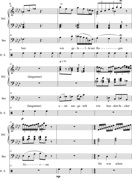Schaepers, Felix: Carl Orff Competition 2018 Orpheus.Eurydike.Hermes - Solo>bajo+Perc+Arp:5