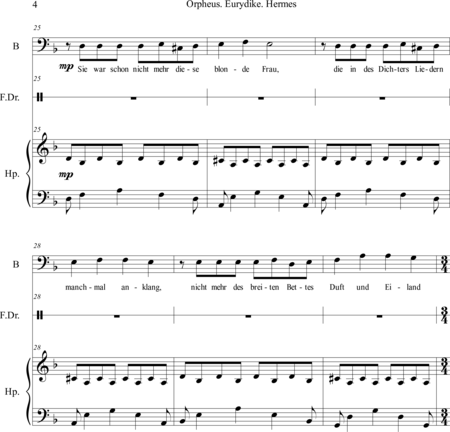 Ashkenasi, Danny: Carl Orff Competition 2018 Orpheus. Eurydike. Hermes - Solo>bajo+Perc+Arp:3