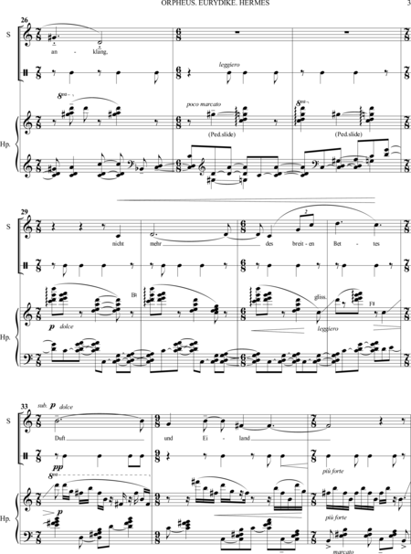 Apollonov, Pyotr: Carl Orff Competition 2018 Orpheus. Eurydike. Hermes - Solo>sop+Perc+Arp:2