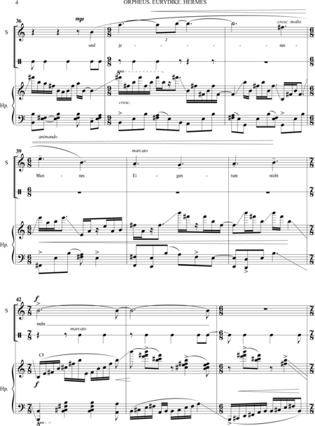 Apollonov, Pyotr: Carl Orff Competition 2018 Orpheus. Eurydike. Hermes - Solo>sop+Perc+Arp:3
