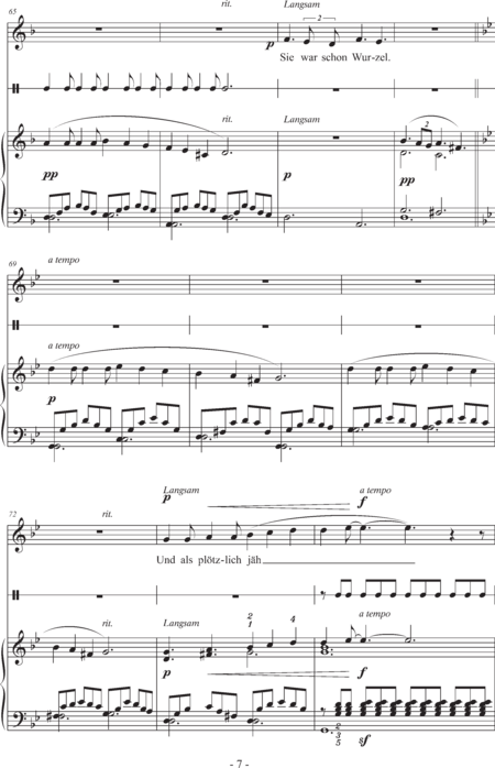 Hecker, Hartmut: Carl Orff Competition 2018 Orpheus.Eurydike.Hermes_Hecker: Klavierstimme - Solo>sop+Perc+Pno:6