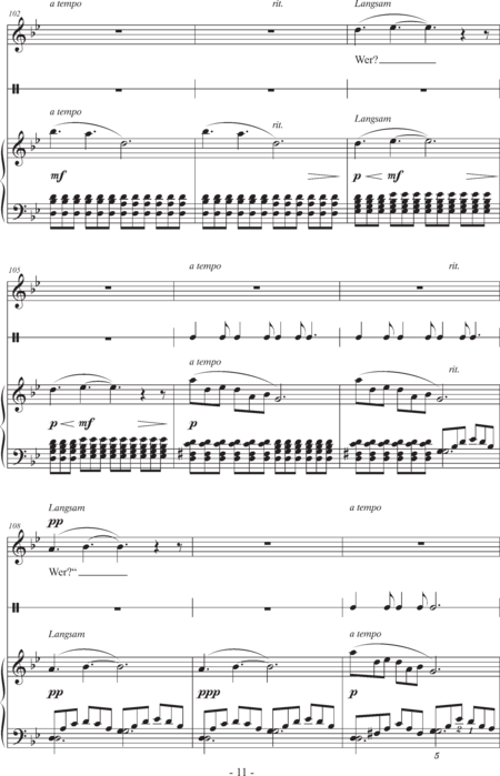 Hecker, Hartmut: Carl Orff Competition 2018 Orpheus.Eurydike.Hermes_Hecker: Klavierstimme - Solo>sop+Perc+Pno:10
