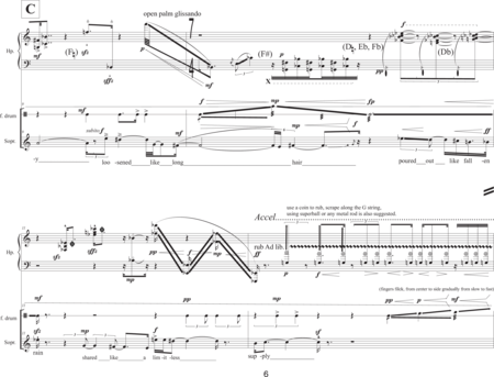 Hung, Chris: Carl Orff Competition 2018 Variation of Orpheus.Eurydice.Hermes - Solo>sop+Perc+Arp:5