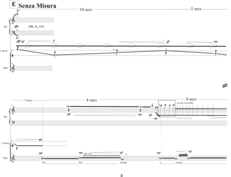 Hung, Chris: Carl Orff Competition 2018 Variation of Orpheus.Eurydice.Hermes - Solo>sop+Perc+Arp:7