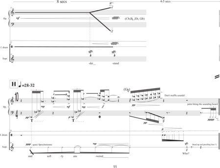 Hung, Chris: Carl Orff Competition 2018 Variation of Orpheus.Eurydice.Hermes - Solo>sop+Perc+Arp:10