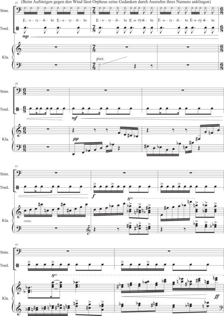 Marom, Bavat: Carl Orff Competition 2018 Orpheus - Solo>bajo+Perc+Pno:3