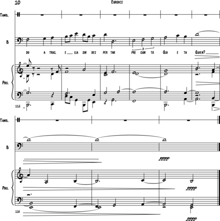 Rivas Ramirez, jose felix: Carl Orff Competition 2018 Euridice II - Solo>bajo+Perc+Pno:9
