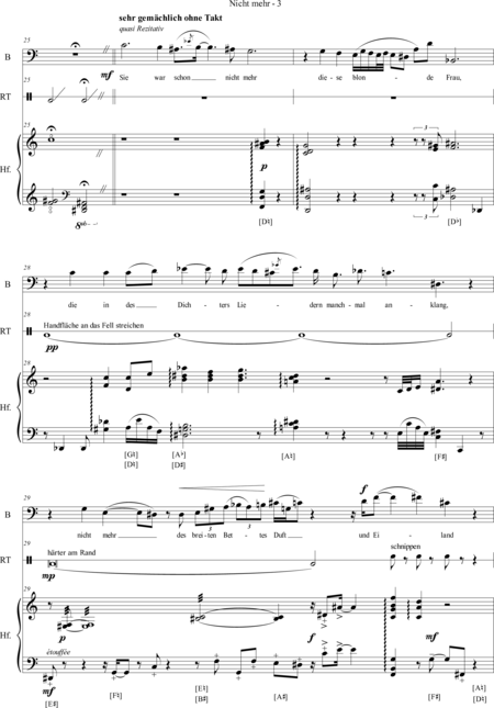 Bartholomew, Alexander: Carl Orff Competition 2018 Nicht mehr - Solo>bajo+Perc+Arp:2