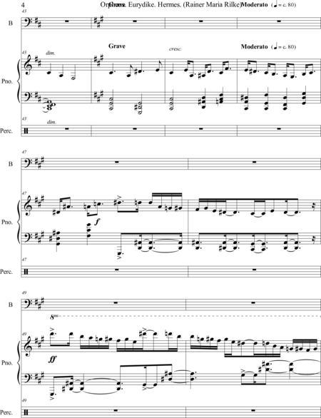 Mandarino Baranowiski, Marcus Vinicius: Carl Orff Competition 2018 Orpheus - Solo>bajo+Perc+Pno:3