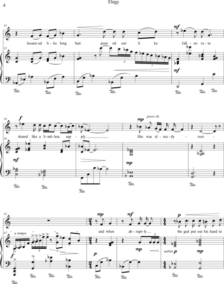 Cho, Soojin: Carl Orff Competition 2018 Orpheus.Eurydice.Hermes( Rainer Maria Rilke) Elegy fo - Solo>sop+Perc+Pno:3