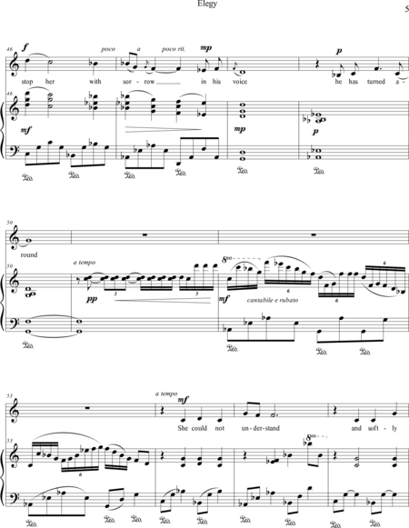 Cho, Soojin: Carl Orff Competition 2018 Orpheus.Eurydice.Hermes( Rainer Maria Rilke) Elegy fo - Solo>sop+Perc+Pno:4