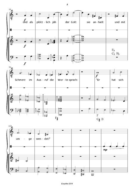 Aurig, Solco: Carl Orff Competition 2018 Eurydike - Solo>bajo+Perc+Arp:7