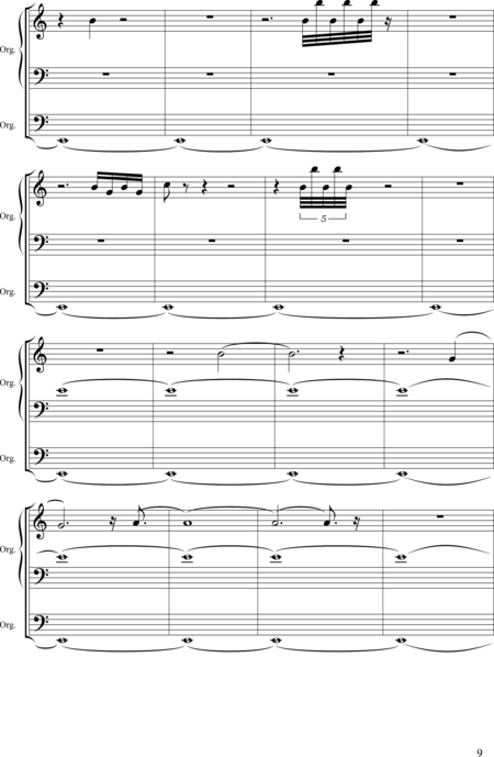 Lutz, Michael: Carl Orff Competition 2019 Inspiration - Órgano>cPed:8