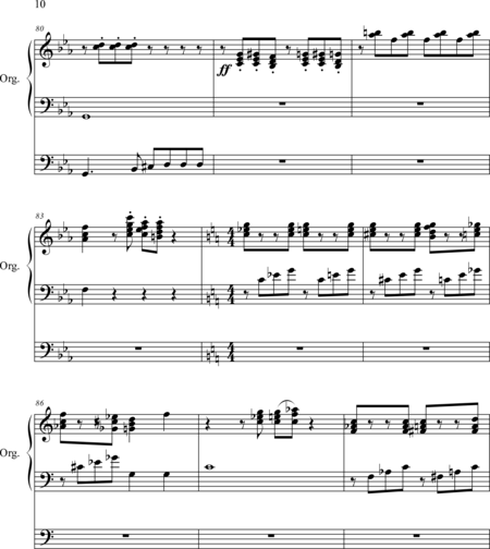 Schaepers, Felix: Carl Orff Competition 2019 Fantasie für Orgel Mozart Orff 2019 [Carl Orff Compet - Organ>wped:9