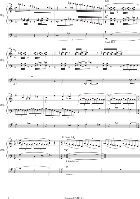 Oviedo, Jorge: Carl Orff Competition 2019 Sonata - Organ:7
