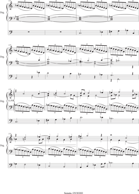 Oviedo, Jorge: Carl Orff Competition 2019 Sonata - Organ:8