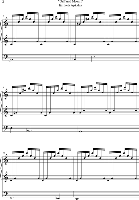 Ewadinger, Dorothea
: Carl Orff Competition 2019 "Orff und Mozart" für Iveta Apkalna [Carl Orff Compet - Órgano>cPed:1