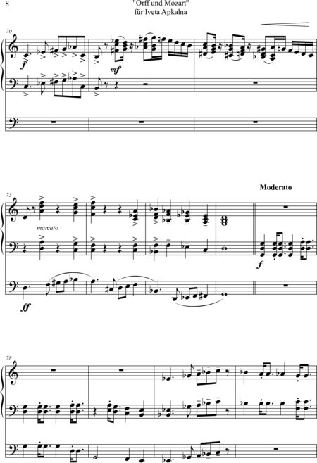 Ewadinger, Dorothea
: Carl Orff Competition 2019 "Orff und Mozart" für Iveta Apkalna [Carl Orff Compet - Órgano>cPed:7