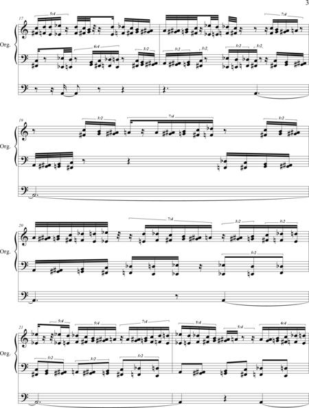 Mariño Fernández, Luis Alberto: Carl Orff Competition 2019 Visiones del Apocalipsis para Organo solo - Órgano>cPed:2