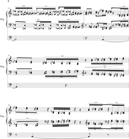 Mariño Fernández, Luis Alberto: Carl Orff Competition 2019 Visiones del Apocalipsis para Organo solo - Órgano>cPed:3