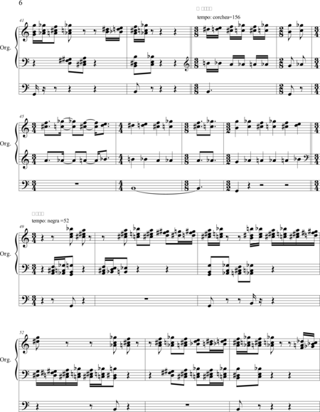 Mariño Fernández, Luis Alberto: Carl Orff Competition 2019 Visiones del Apocalipsis para Organo solo - Órgano>cPed:5