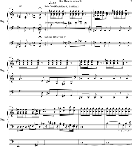 Cagle, Chad: Carl Orff Competition 2019 Der Drache erwacht und fliegt - Organ>wped:6