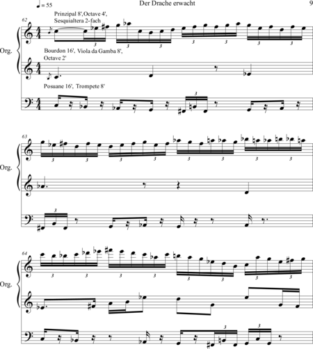 Cagle, Chad: Carl Orff Competition 2019 Der Drache erwacht und fliegt - Organ>wped:8