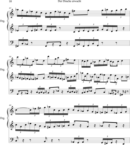 Cagle, Chad: Carl Orff Competition 2019 Der Drache erwacht und fliegt - Organ>wped:9