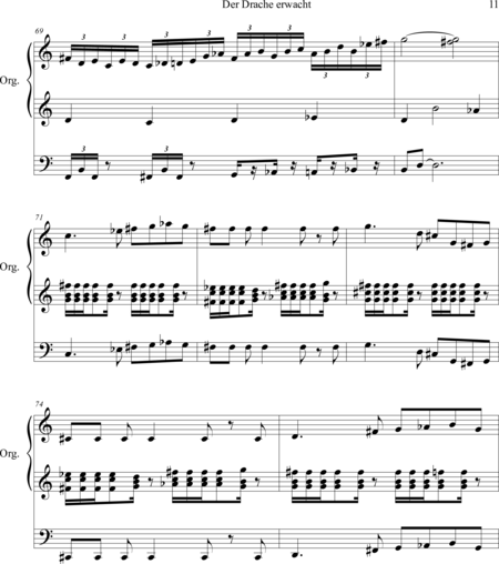 Cagle, Chad: Carl Orff Competition 2019 Der Drache erwacht und fliegt - Organ>wped:10
