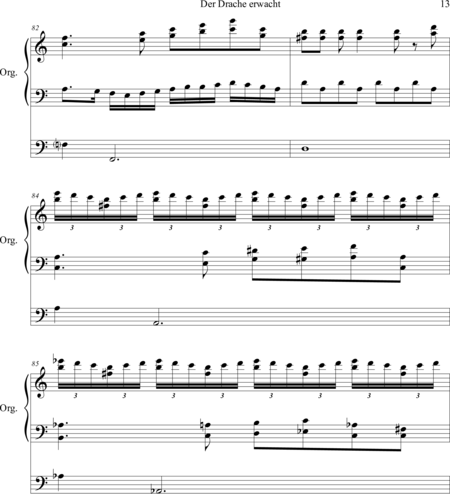 Cagle, Chad: Carl Orff Competition 2019 Der Drache erwacht und fliegt - Organ>wped:12