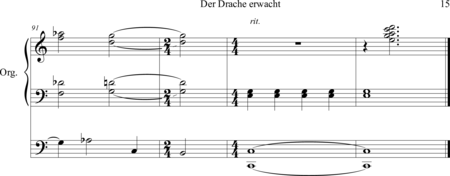 Cagle, Chad: Carl Orff Competition 2019 Der Drache erwacht und fliegt - Organ>wped:14
