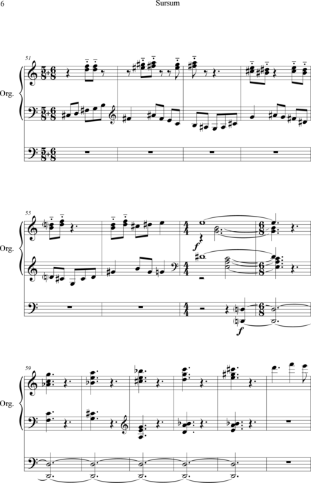 Vyrodova, Oksana: Carl Orff Competition 2019 Sursum (Up to...) - Órgano>cPed:5