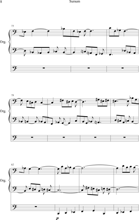 Vyrodova, Oksana: Carl Orff Competition 2019 Sursum (Up to...) - Órgano>cPed:7