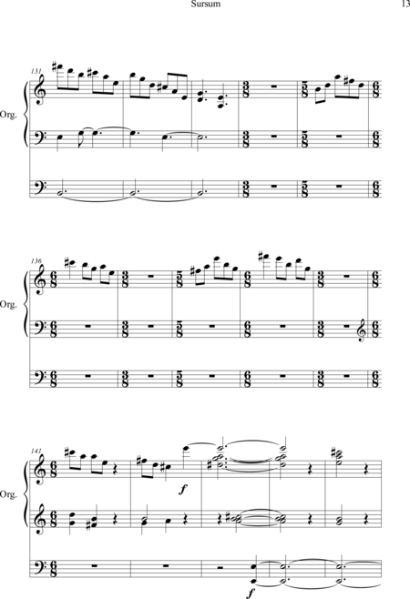 Vyrodova, Oksana: Carl Orff Competition 2019 Sursum (Up to...) - Órgano>cPed:12