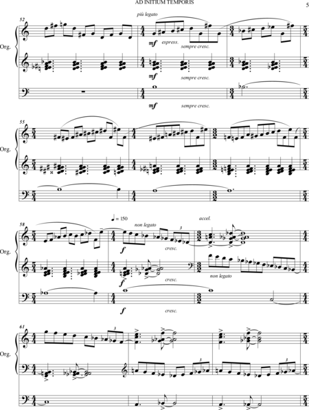 Apollonov, Pyotr: Carl Orff Competition 2019 AD INITIUMTEMPORIS - Órgano>cPed:4
