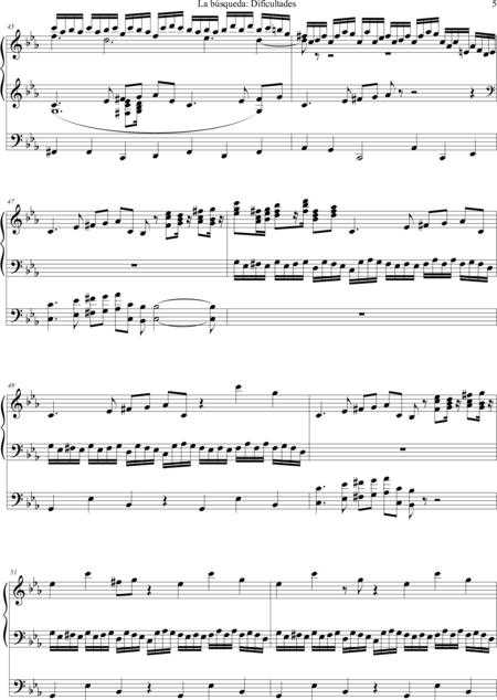 Carvajal, Juan: Carl Orff Competition 2019 La búsqueda: Dificultades [Carl Orff Competition 2019 - Organ>wped:4