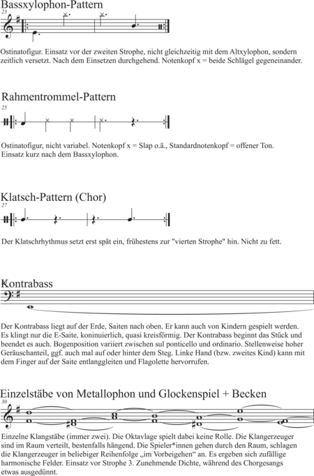 Piper, Hauke: Carl Orff Competition 2020 Bird's funeral - Choir>X+Rec+[Xyl+Gs]+[Vln+Vla+Vlc+Db]:1