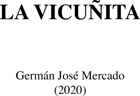 German Mercado Carl Orff Competition 2020 La Vicunita German Jose Mercado carl orff competition 2020 la vicunita
