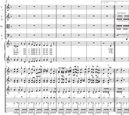 Leutert, Brita Falch: Carl Orff Competition 2020 Sjursveinvisa - Chor>S+Bfl+[Xyl3+Px]+[Vl2+Vla+Vc+Kb]:1