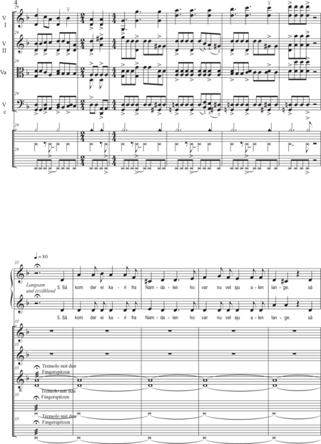 Leutert, Brita Falch: Carl Orff Competition 2020 Sjursveinvisa - Chor>S+Bfl+[Xyl3+Px]+[Vl2+Vla+Vc+Kb]:3